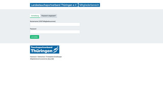 Mitgliederbereich Landestauchsportverband Thüringen, Stand 22.03.2021